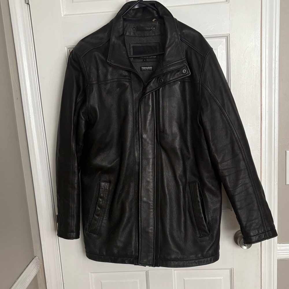 Wilsons Leather Men's Black Jacket